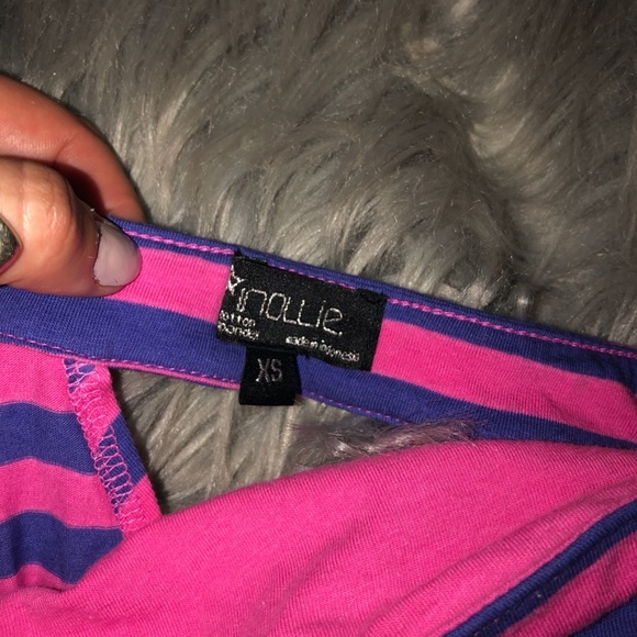 Vintage Striped Tube Top with Ties - Picture 6 of 6